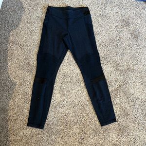 Lululemon Moto-style cotton blend leggings size 8